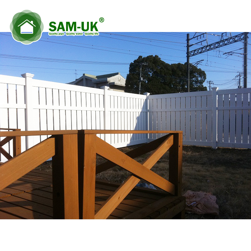 pvc fire resistant fence vinyl lattice fence