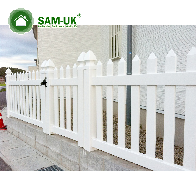 Pvc 4 Ft Picket Shadow Box Fence Gate