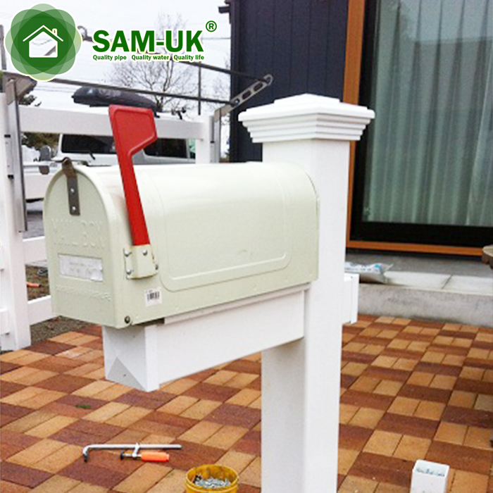 White Custom Hanging Vinyl Mailbox from China manufacturer SAMUK